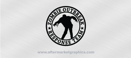 Zombie Outbreak Response Team Walker Decal
